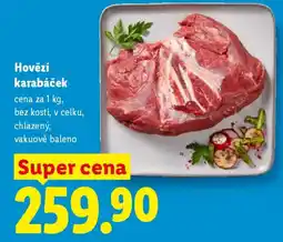 Lidl Hovězí karabáček nabídka