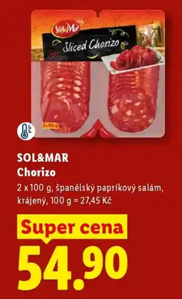 Lidl SOL&MAR Chorizo nabídka
