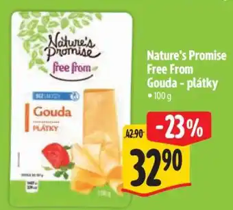 Albert Nature’s Promise Free from Gouda plátky nabídka