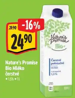 Albert Nature’s Promise Bio Mléko čerstvé nabídka