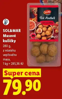 Lidl SOL&MAR Masové kuličky nabídka