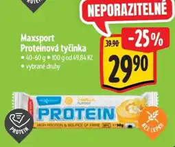 Albert Maxsport Proteinová tyčinka nabídka
