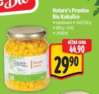 Albert Nature’s Promise Bio Kukuřice nabídka
