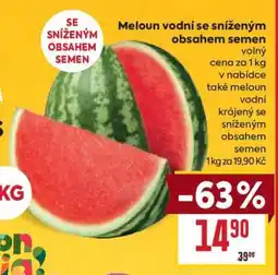 Billa Meloun vodní se sníženým obsahem semen nabídka