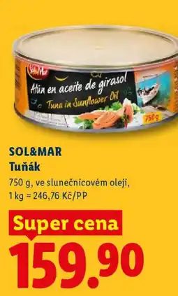Lidl SOL&MAR Tuňák nabídka