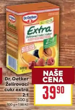 Billa Dr. Oetker Želírovací cukr extra nabídka
