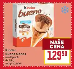 Billa Kinder Bueno Cones multipack nabídka