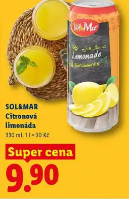 Lidl SOL&MAR Citronová limonáda nabídka