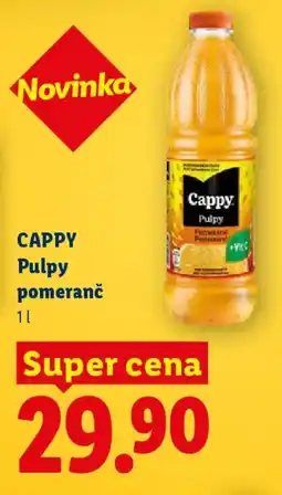 Lidl CAPPY Pulpy pomeranč nabídka