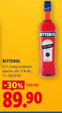Lidl Bitterol nabídka