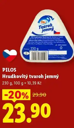 Lidl PILOS Hrudkovitý tvaroh jemný nabídka