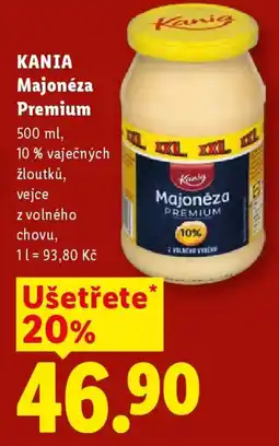 Lidl KANIA Majonéza Premium nabídka