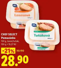 Lidl CHEF SELECT Pomazánka nabídka