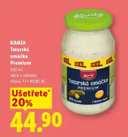Lidl KANIA Tatarská omáčka Premium nabídka