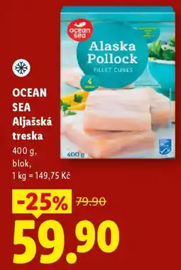 Lidl OCEAN SEA Aljašská treska nabídka