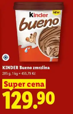 Lidl KINDER Bueno zmrzlina nabídka
