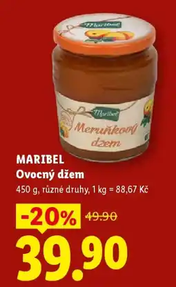 Lidl MARIBEL Ovocný džem nabídka