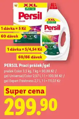 Lidl PERSIL Prací prášek/gel nabídka