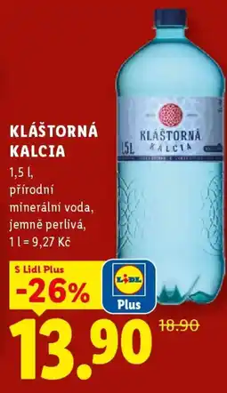 Lidl Kláštorná kalcia nabídka