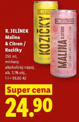 Lidl R. JELÍNEK Malina & Citron / Kozičky nabídka