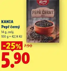 Lidl ΚΑΝΙΑ Pepř černý nabídka