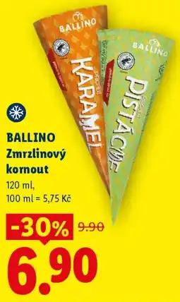Lidl BALLINO Zmrzlinový kornout nabídka