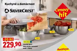 Lidl SILVERCREST Sada misek z nerezové oceli - 3 kusy nabídka