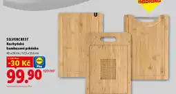 Lidl SILVERCREST Kuchyňské bambusové prkénko nabídka