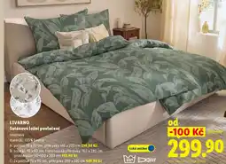 Lidl LIVARNO Saténové ložní povlečení nabídka