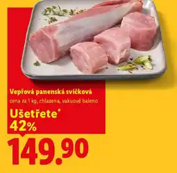 Lidl Vepřová panenská svíčková nabídka