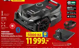 Lidl PARKSIDE PERFORMANCE Robotická sekačka na trávu nabídka