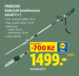 Lidl PARKSIDE Elektrické kombinované nářadí 2 v 1 nabídka