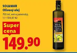 Lidl SOL&MAR Olivový olej nabídka