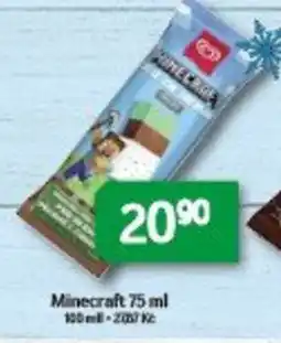 Brněnka Minecraft nabídka