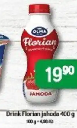 Brněnka Drink Florian jahoda nabídka