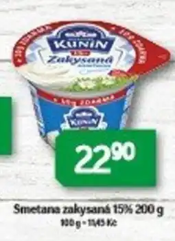 Brněnka Smetana zakysaná 15% nabídka