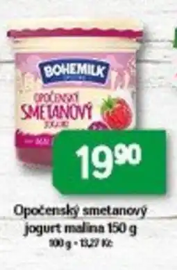 Brněnka Opočenský smetanový jogurt malina nabídka