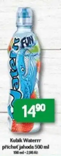 Brněnka Kubik Waterrr příchuť jahoda nabídka