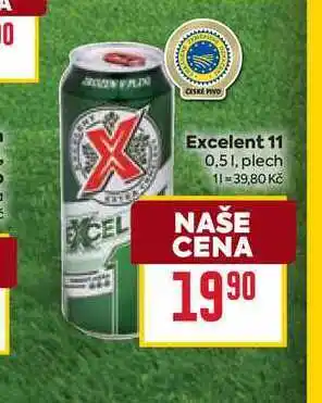 Billa Excelent 11 0,51, plech nabídka