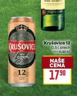 Billa Krušovice 12 0,5l plech nabídka