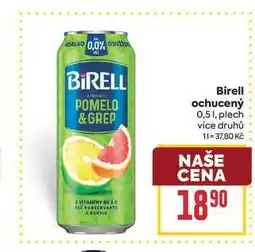 Billa Birell ochucený 0,51, plech nabídka
