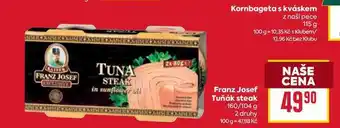 Billa Franz Josef Tuňák steak 160/104 g nabídka
