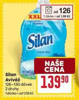 Billa Silan Aviváž Silan 126-130 dávek nabídka