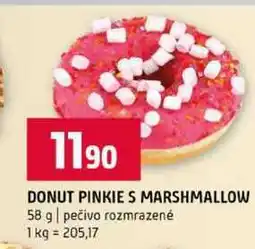 Terno DONUT PINKIE S MARSHMALLOW 58 g pečivo rozmrazené nabídka