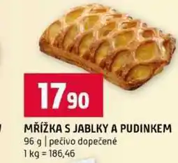 Terno MŘÍŽKA S JABLKY A PUDINKEM 96 g pečivo dopečené nabídka