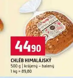 Terno CHLÉB HIMALÁJSKÝ 500 g krájený balený nabídka