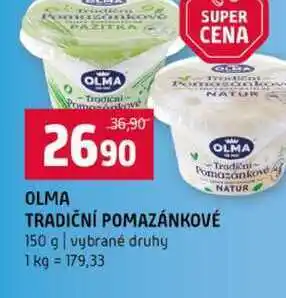 Terno OLMA TRADIČNÍ POMAZÁNKOVÉ 150 g vybrané druhy nabídka