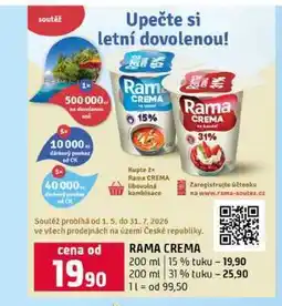 Terno RAMA CREMA 200 ml 15 % tuku 200 ml 31 % tuku nabídka