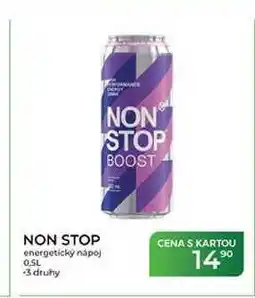 Tamda Foods NON STOP energetický nápoj nabídka