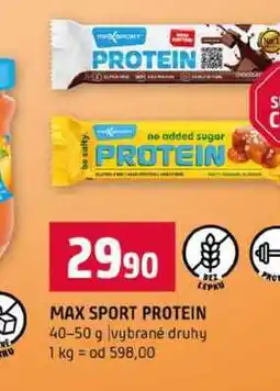 Terno MAX SPORT PROTEIN 40-50 g vybrané druhy nabídka